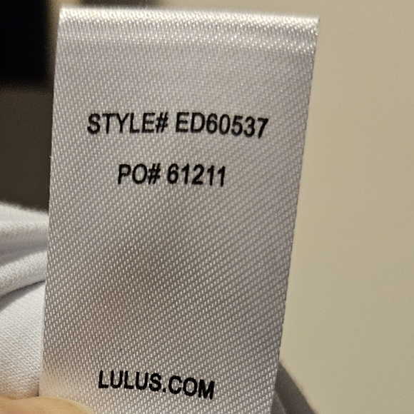 Lulus Womens Mini Dress White w/ Red Stripes Short Sleeve Crew Neck Size Small - Picture 11 of 12